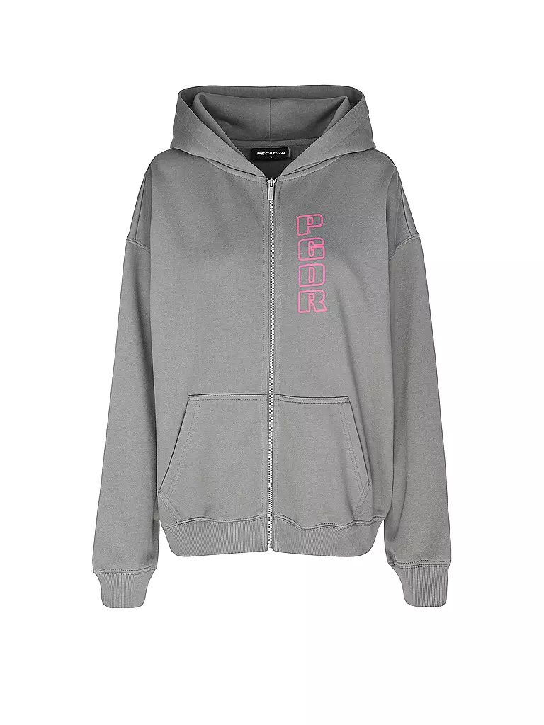 PEGADOR Sweatjacke SKYLA grau