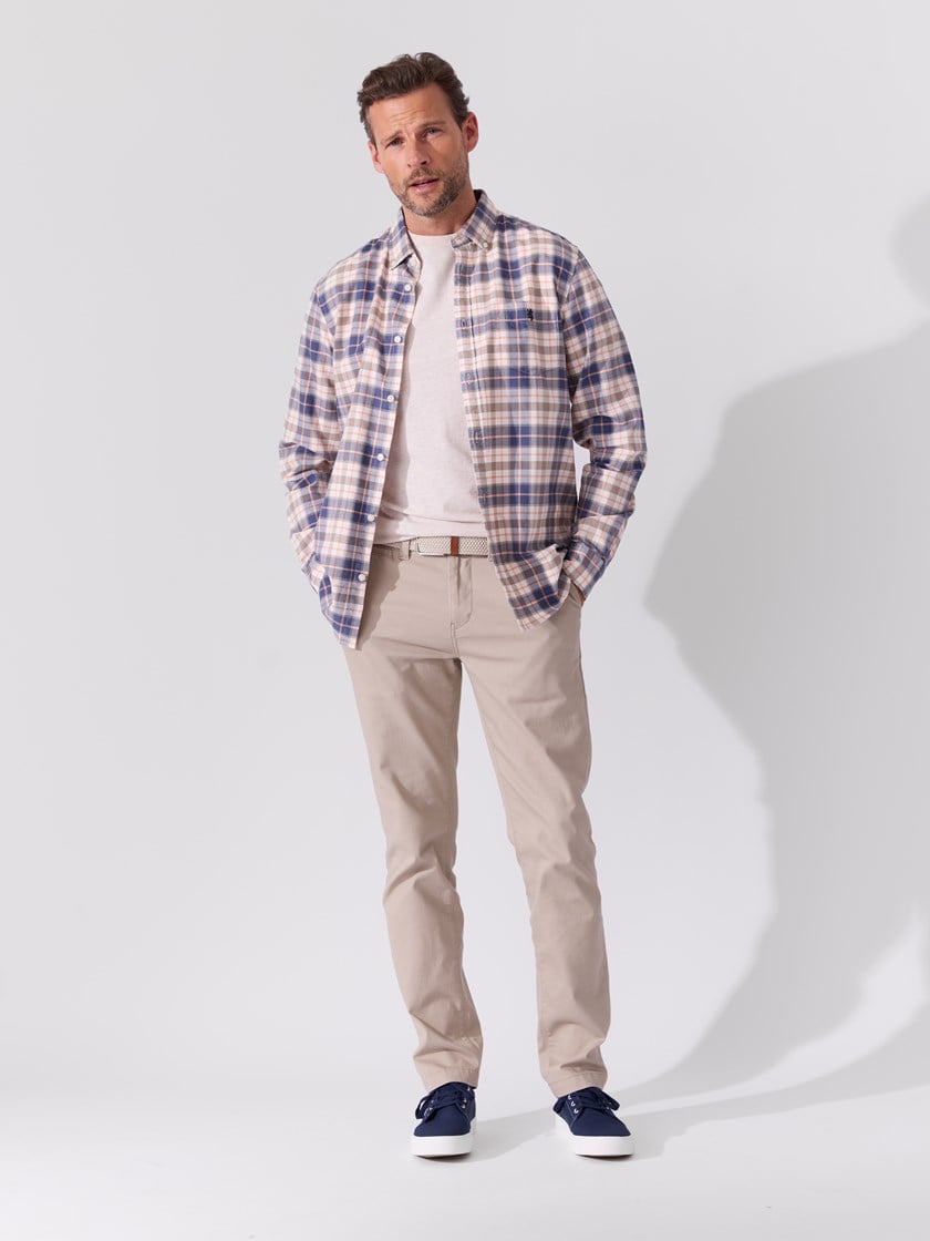 Christopher skjorte Vintage Indigo