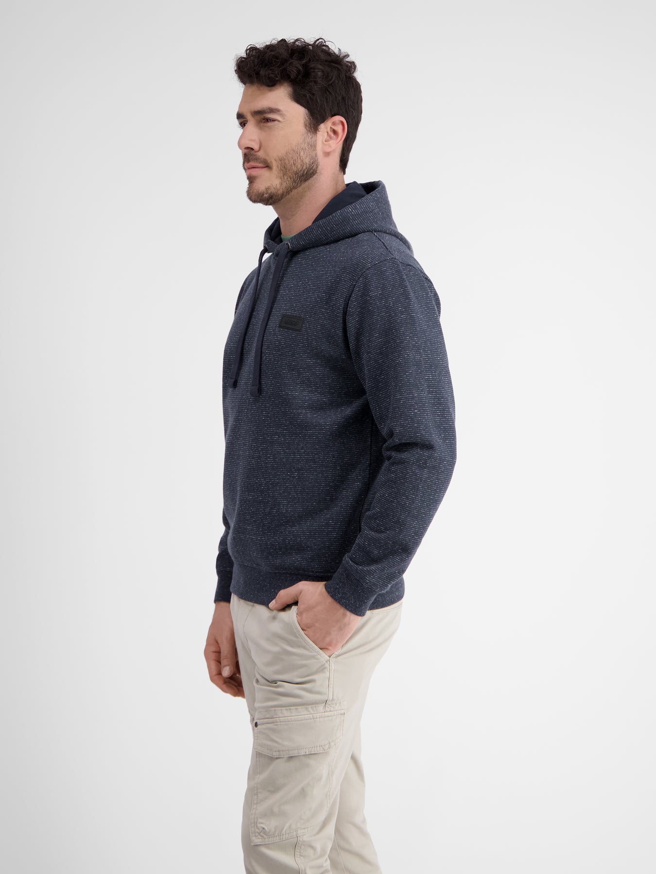 Sweat-Hoodie in weicher Strukturqualität