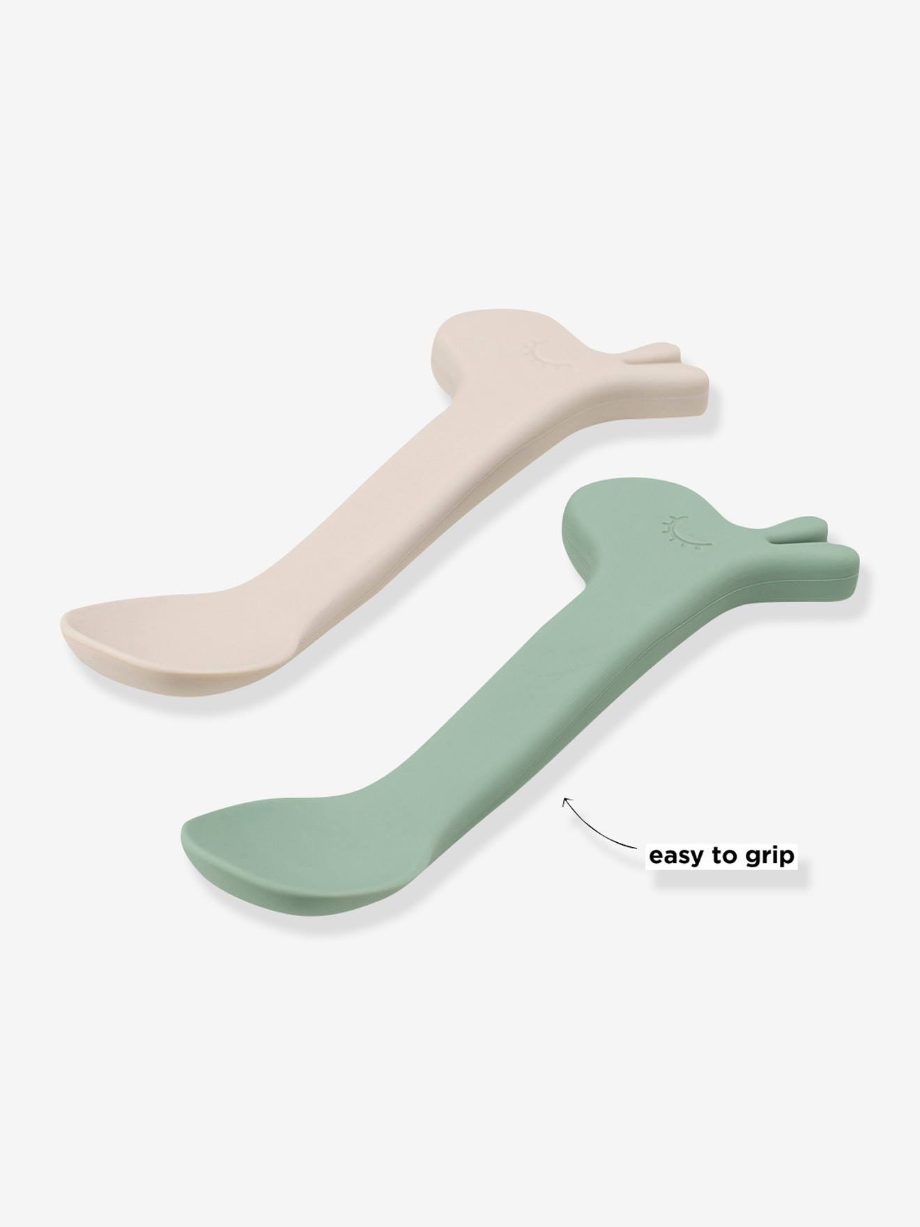 Pacote de 2 colheres de silicone «Lalee»