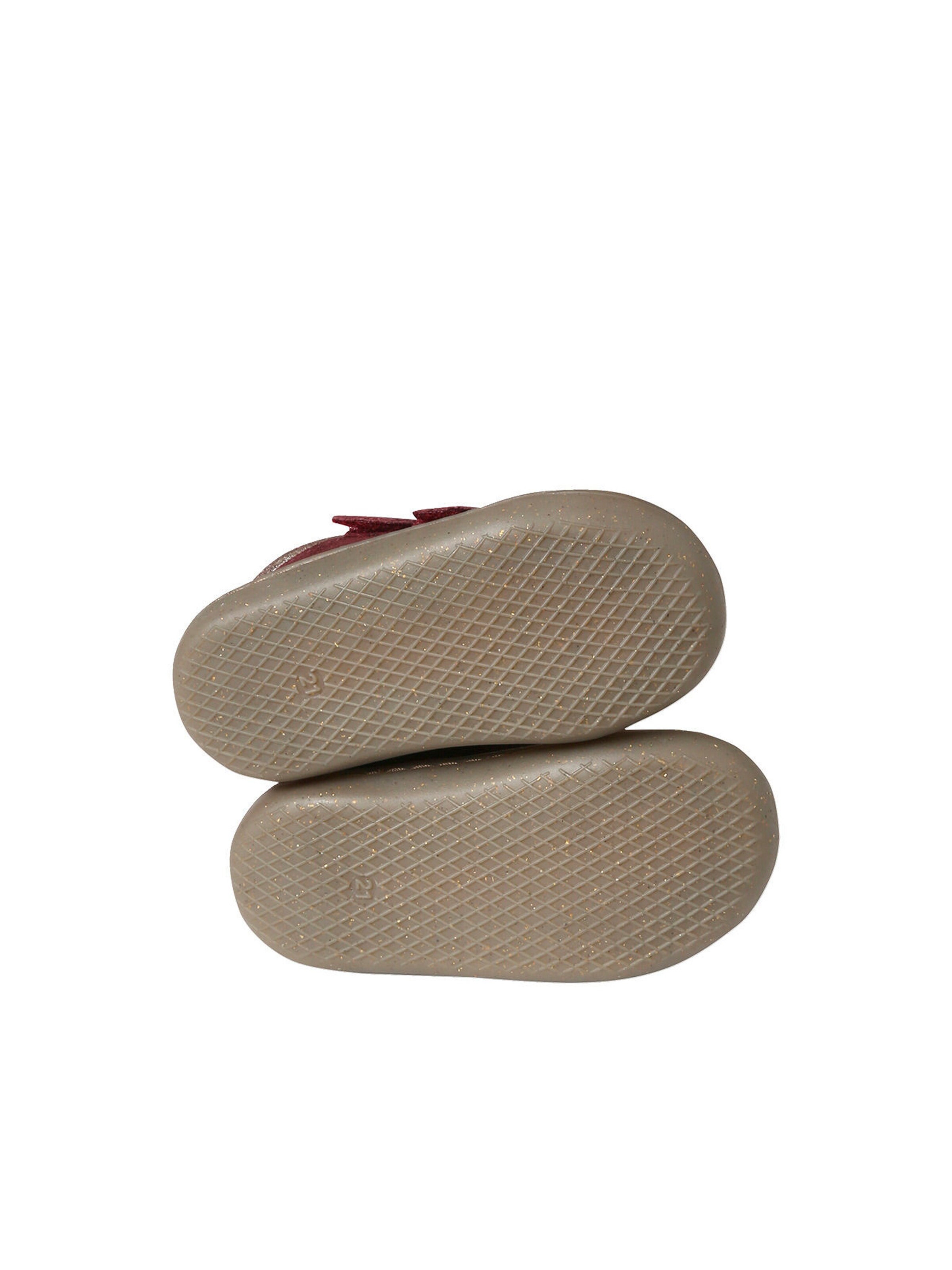 Vertbaudet Baby Lauflern-Boots mit Klett bordeaux