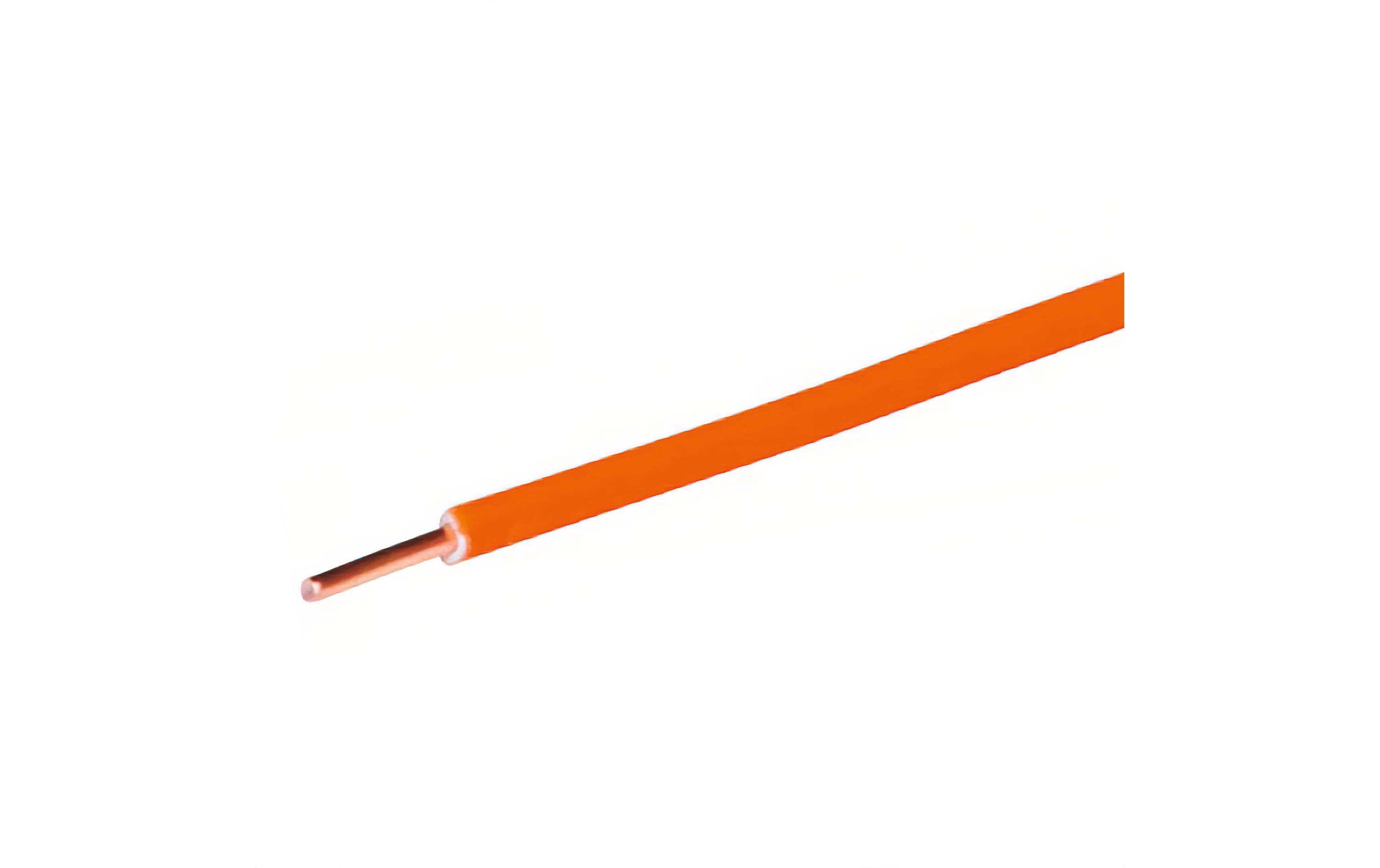T-Draht 1.5 mm², 20 m OrangeInstallationskabel