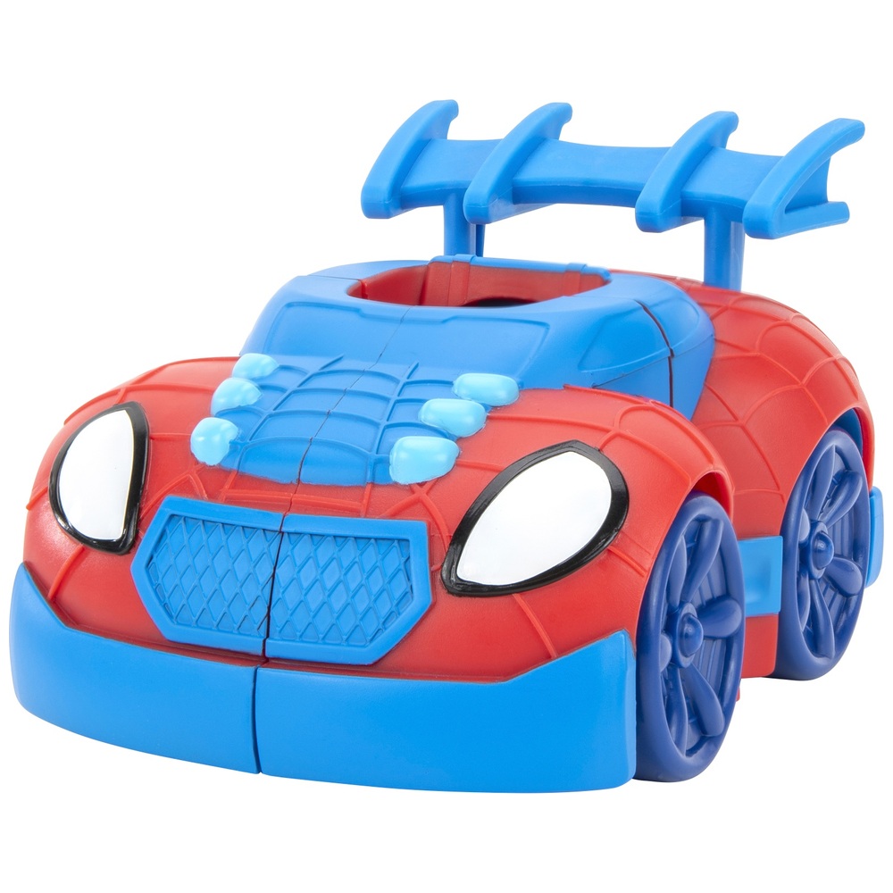 Marvels Spidey und seine fantastischen Freunde Web Strike 2 in 1 Fahrzeug