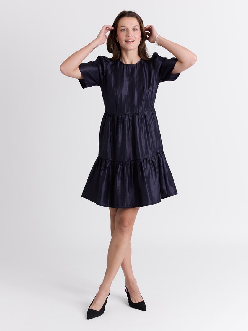 Charlene kjole Navy Blazer