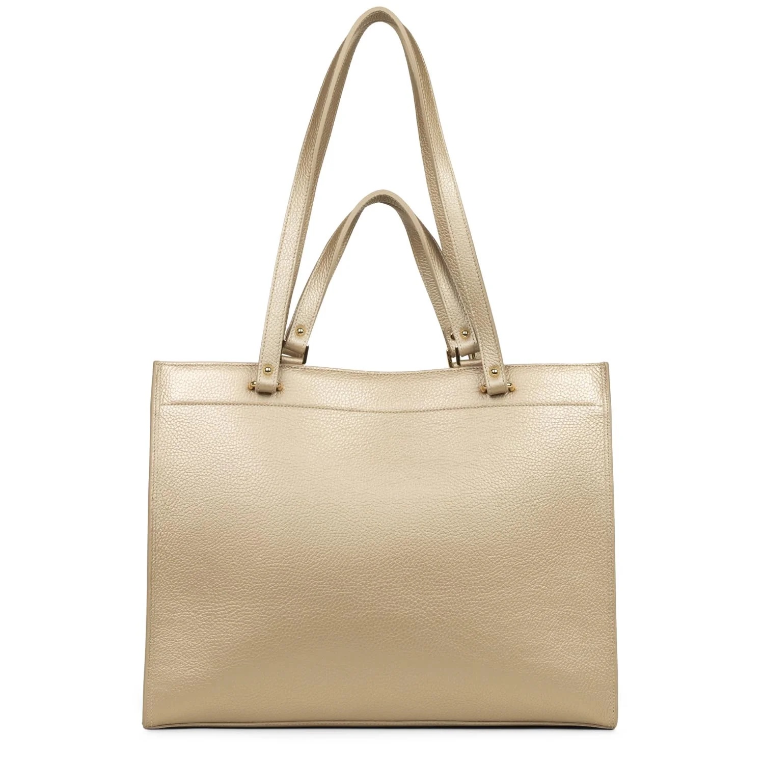 Foulonné Double-Très grand sac cabas épaule