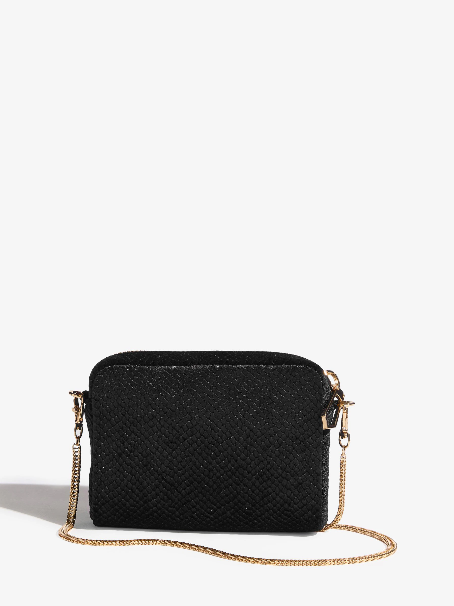 Zwart fluweel - Friends Like These Ocassion Crossbody Bag