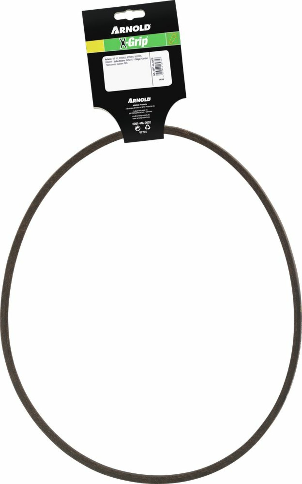 Courroie trapézoïdale x-grip v de type 4l470