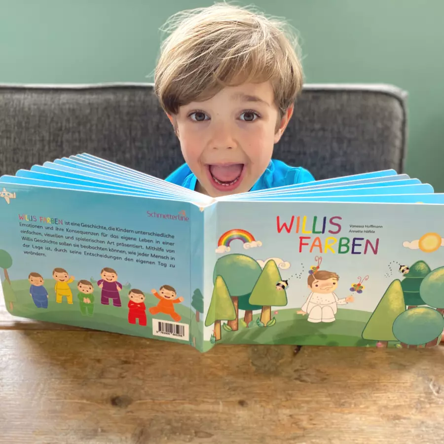 Schmetterline Buch: Willis Farben