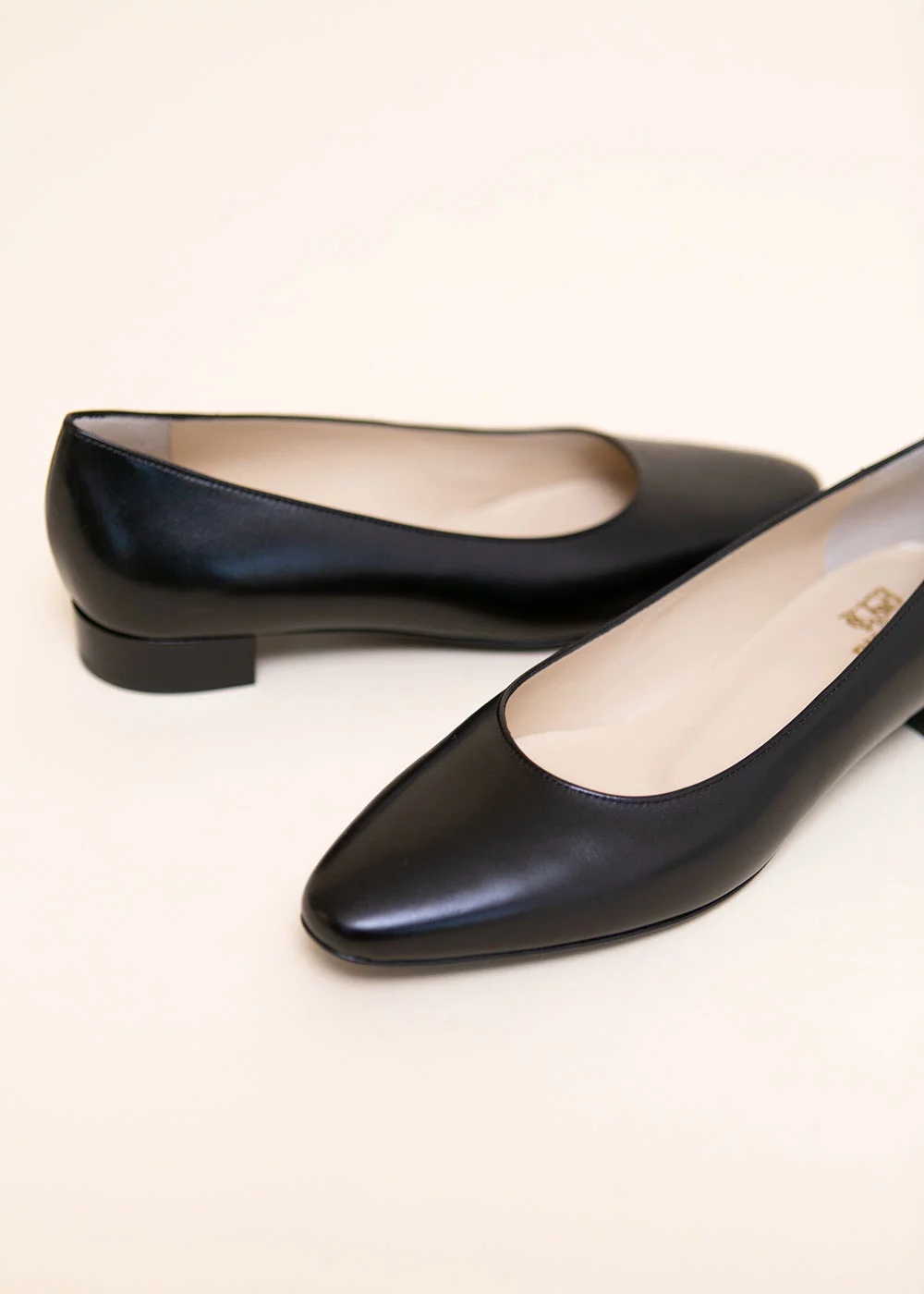 ESCARPIN VIENNE CUIR NOIR