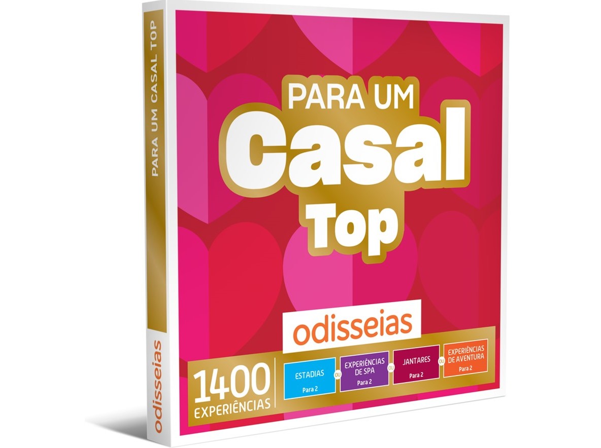 ENTRETENIMENTO ODISSEIAS PARA UM CASAL TOP