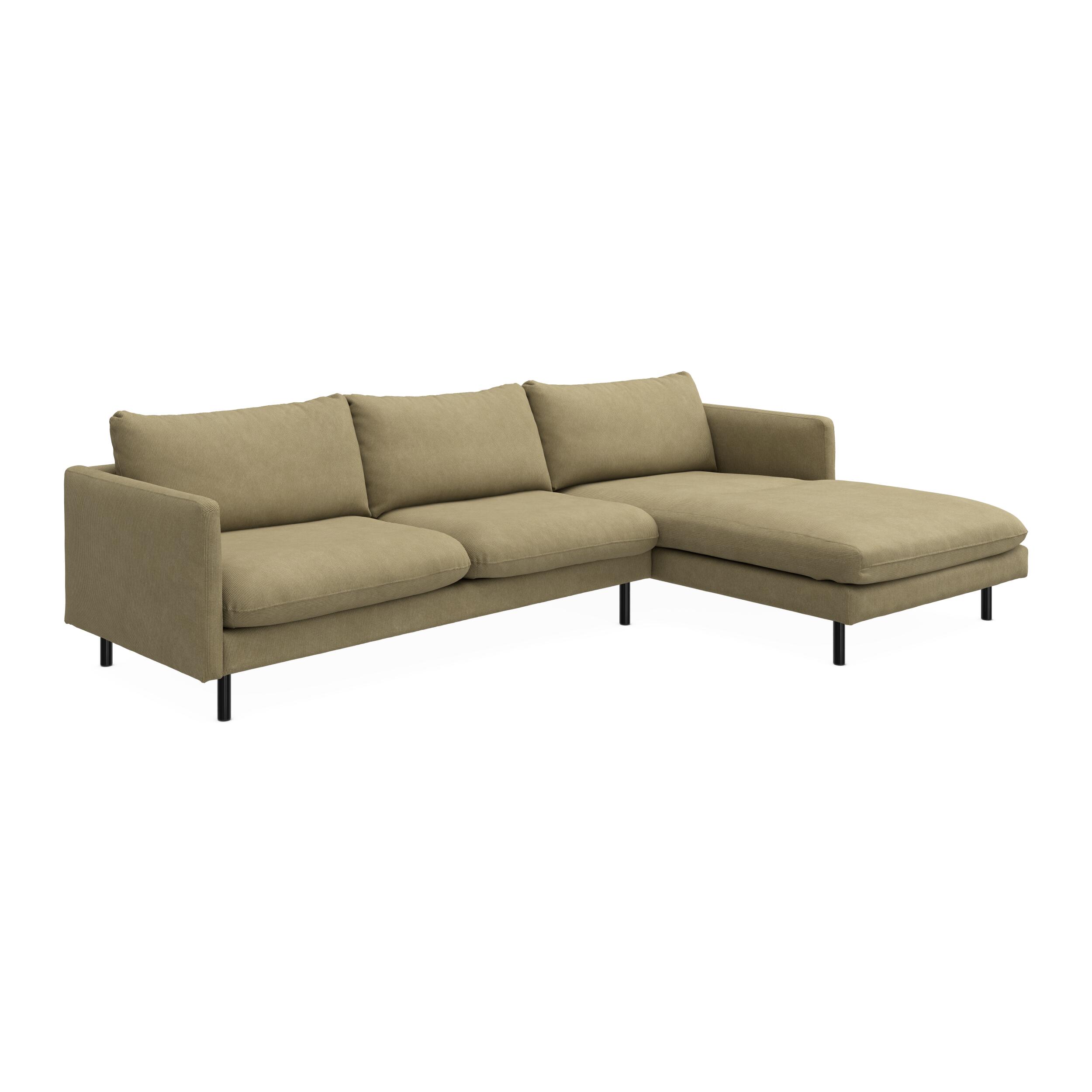Bjorn højrevendt sofa med chaiselong