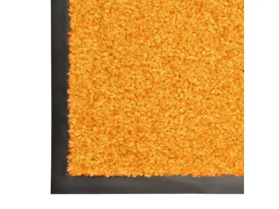 Paillasson lavable Orange 90x120 cm