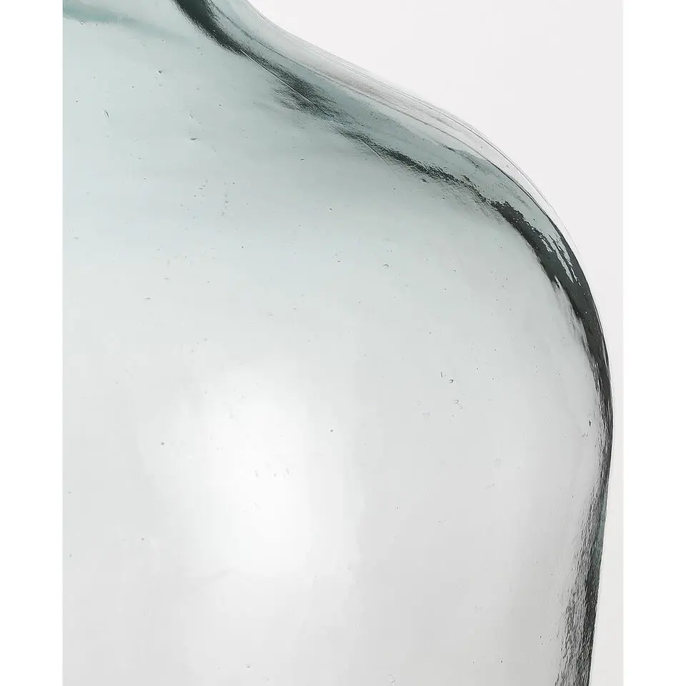 Mica Decorations Vaas Diego - flessenhals - gerecycled glas - 42 cm