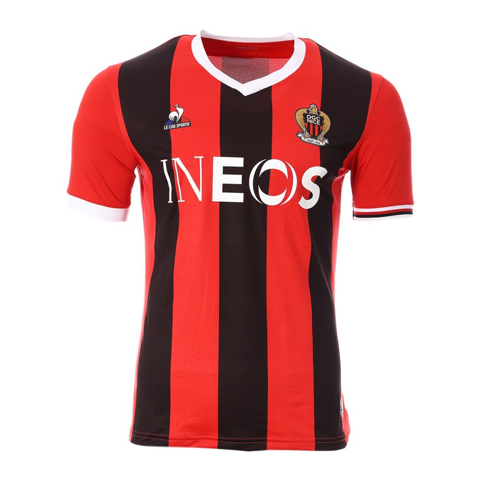 Le Coq Sportif OGC Nice Maillot Authentic Domicile Homme Le Coq Sportif 2023/2024