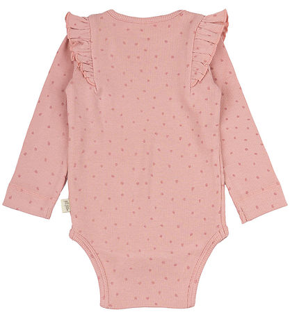Petit Piao Body l/ä - Rib - Modal - Hell Rose
