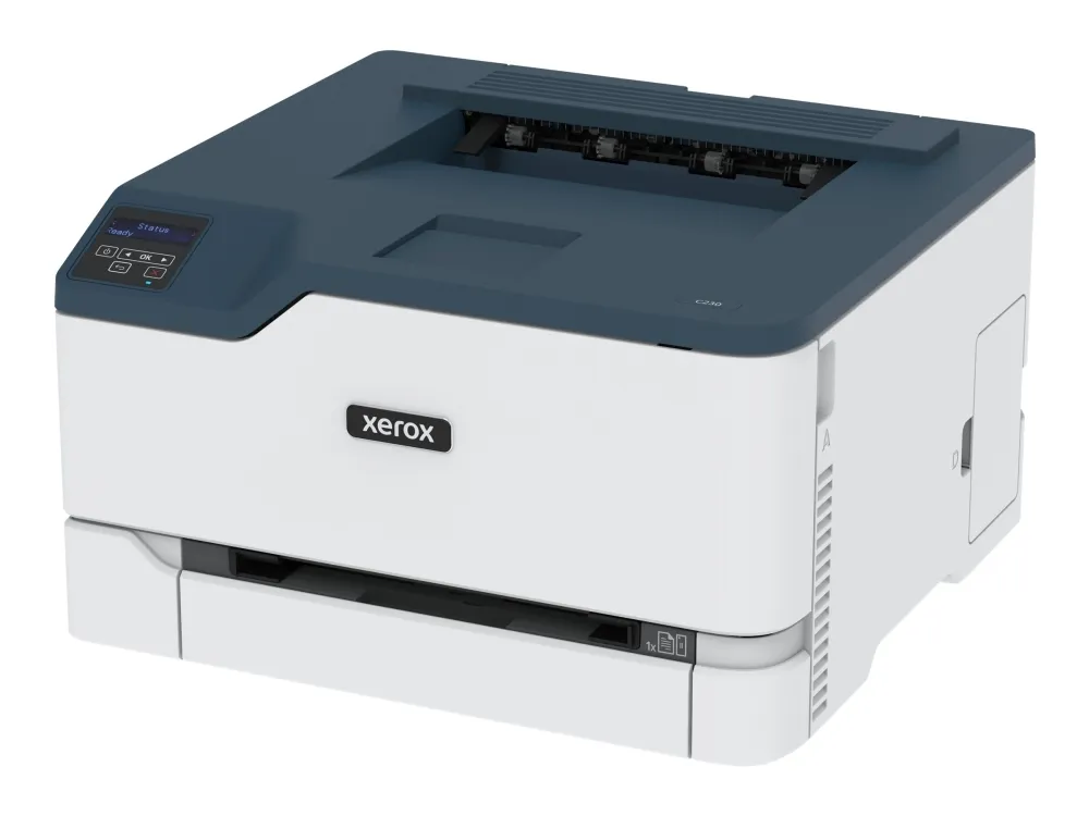Xerox C230 - Printer - farve - laser - 216 x 340 mm - 600 x 600 dpi - op til 22 spm (mono) / op til 22 spm (farve) - kapacitet: 250 ark - USB 2.0, LAN, Wi-Fi(n), USB 2.0 vært - Green World Alliance returneringsprogram