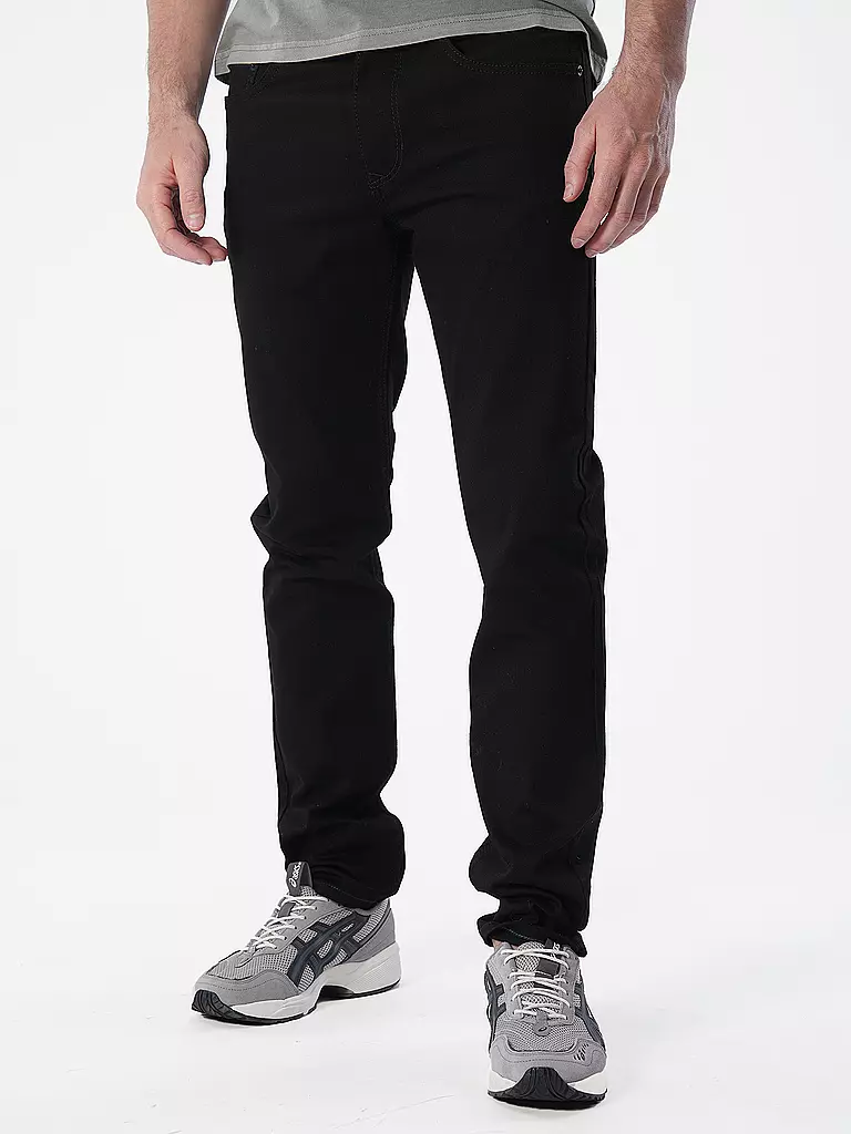 MAC Jeans Straight Fit ARNE Lang schwarz
