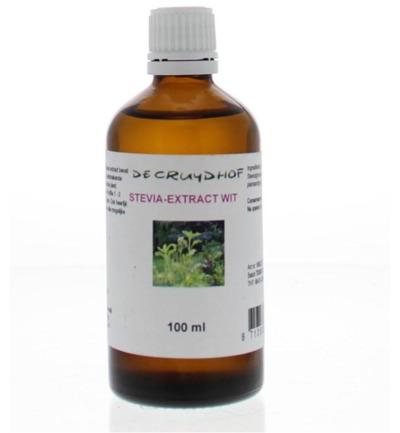 De Cruydhof Stevia Extract Wit (100 ml)