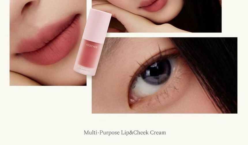 JOOCYEE - Multifunctionele lip- en wangcrème - 3 kleuren