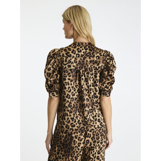 Neo Noir Roella Leo Bluse, Leopard, 36