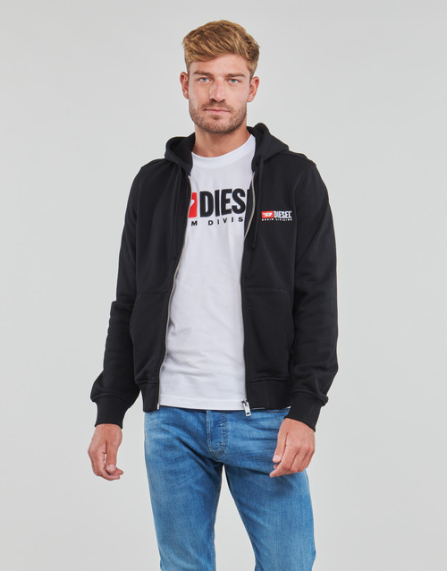 Diesel - S-GINN-HOOD-ZIP-DIV - Noir
