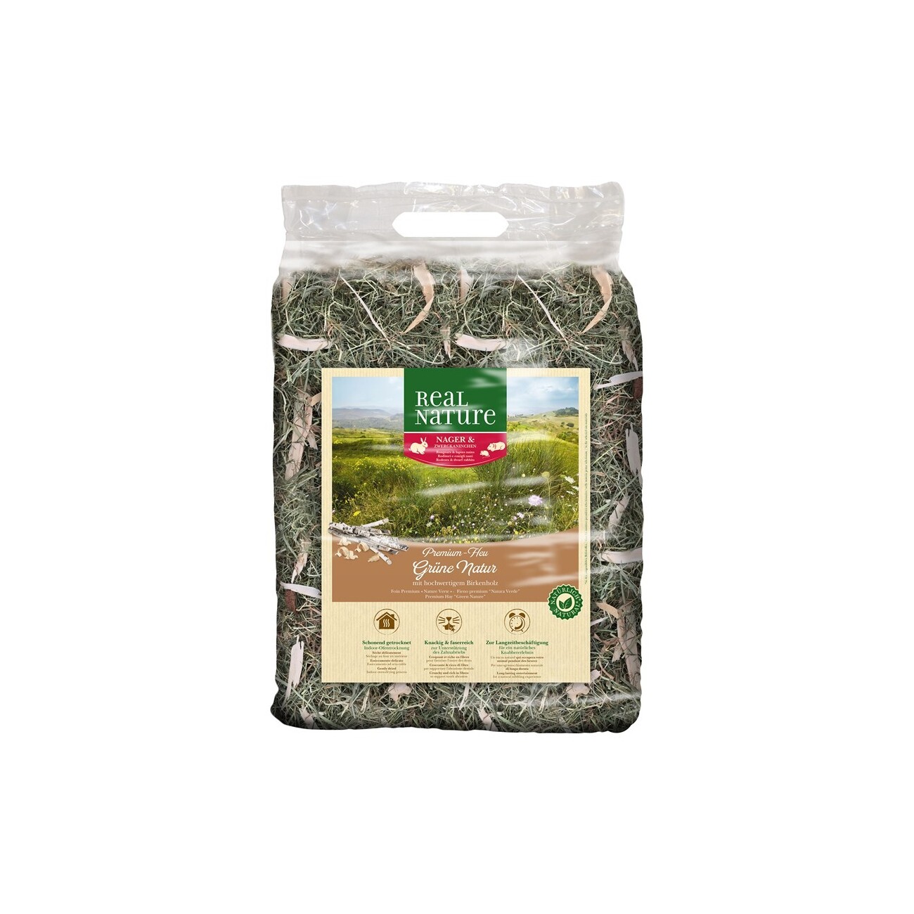 REAL NATURE Grüne Natur mit Knabberholz 1,5kg