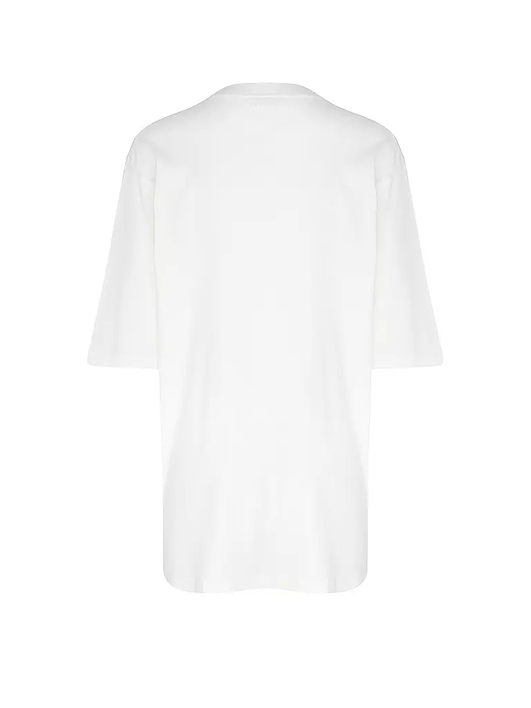 ANINE BING T-Shirt CASON TEE BLUR weiss