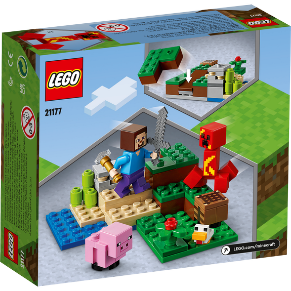 L'embuscade du creeper LEGO Minecraft 21177