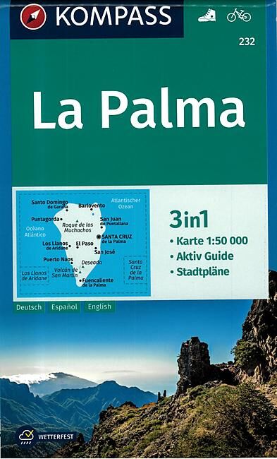 KOMPASS - 232 LA PALMA 1 50 000