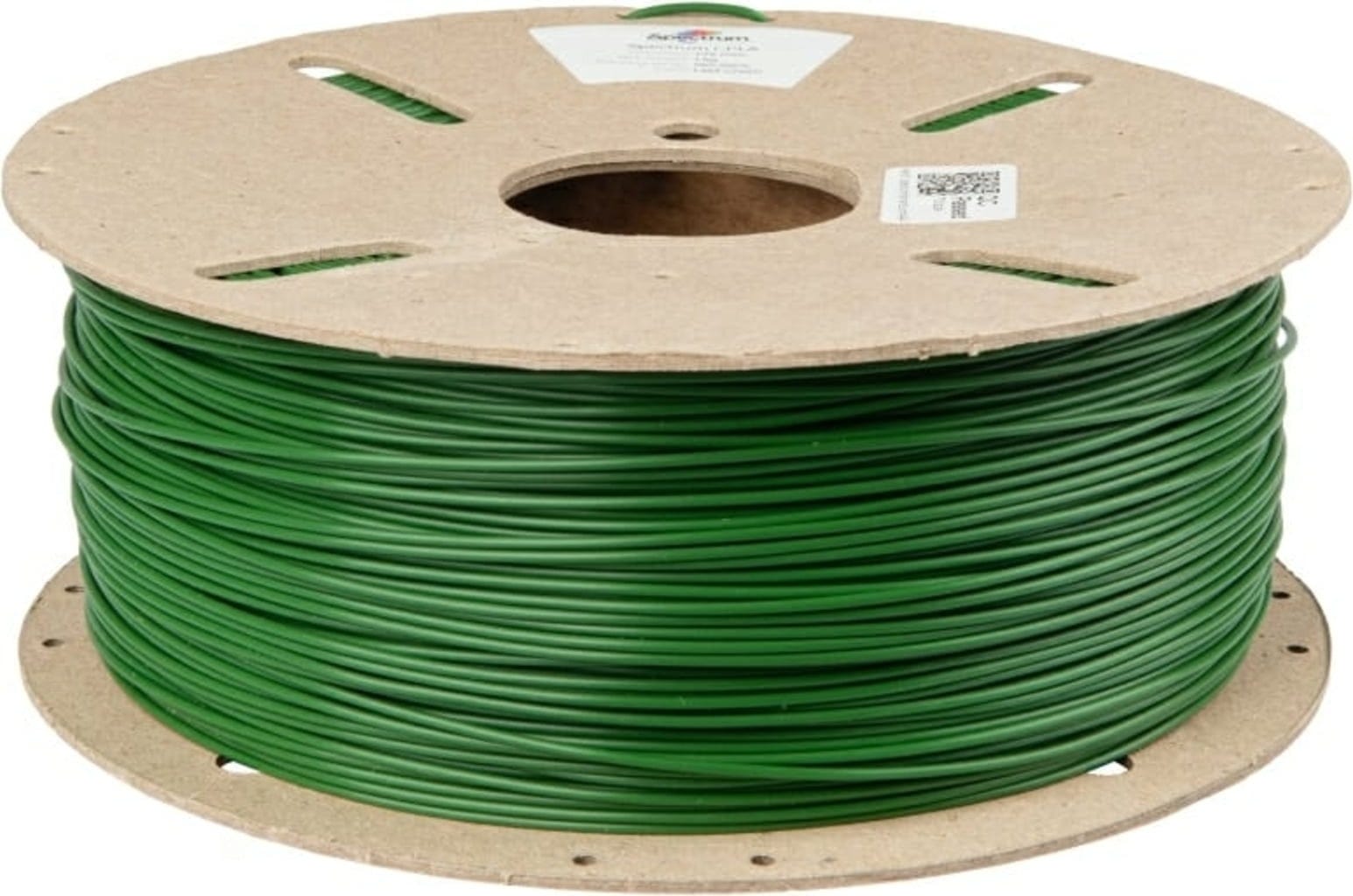 Spectrum  r-PLA Leaf Green, 1,75 mm / 1000 g    Umweltfreundlicheres Filament auf Pappspule