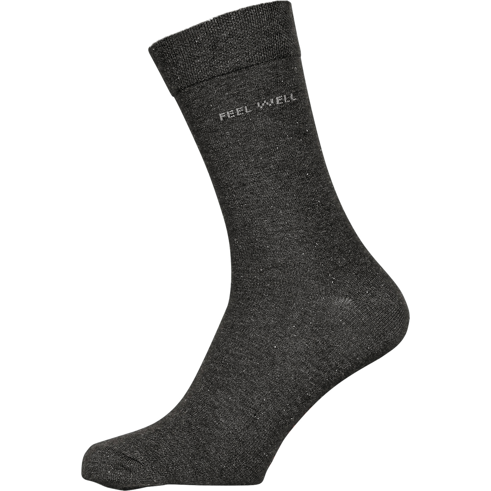 Feel Well Herren-Socken, 3er-Pack 39-42, schwarz