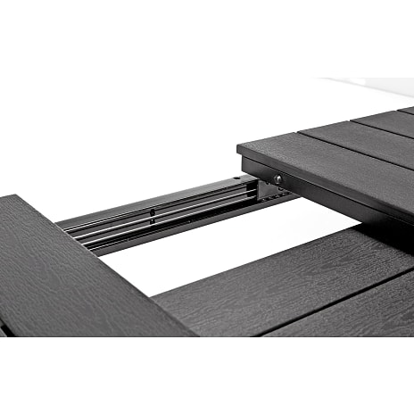 Lakewood udtræksbord 95 x 230/287 cm. Sort