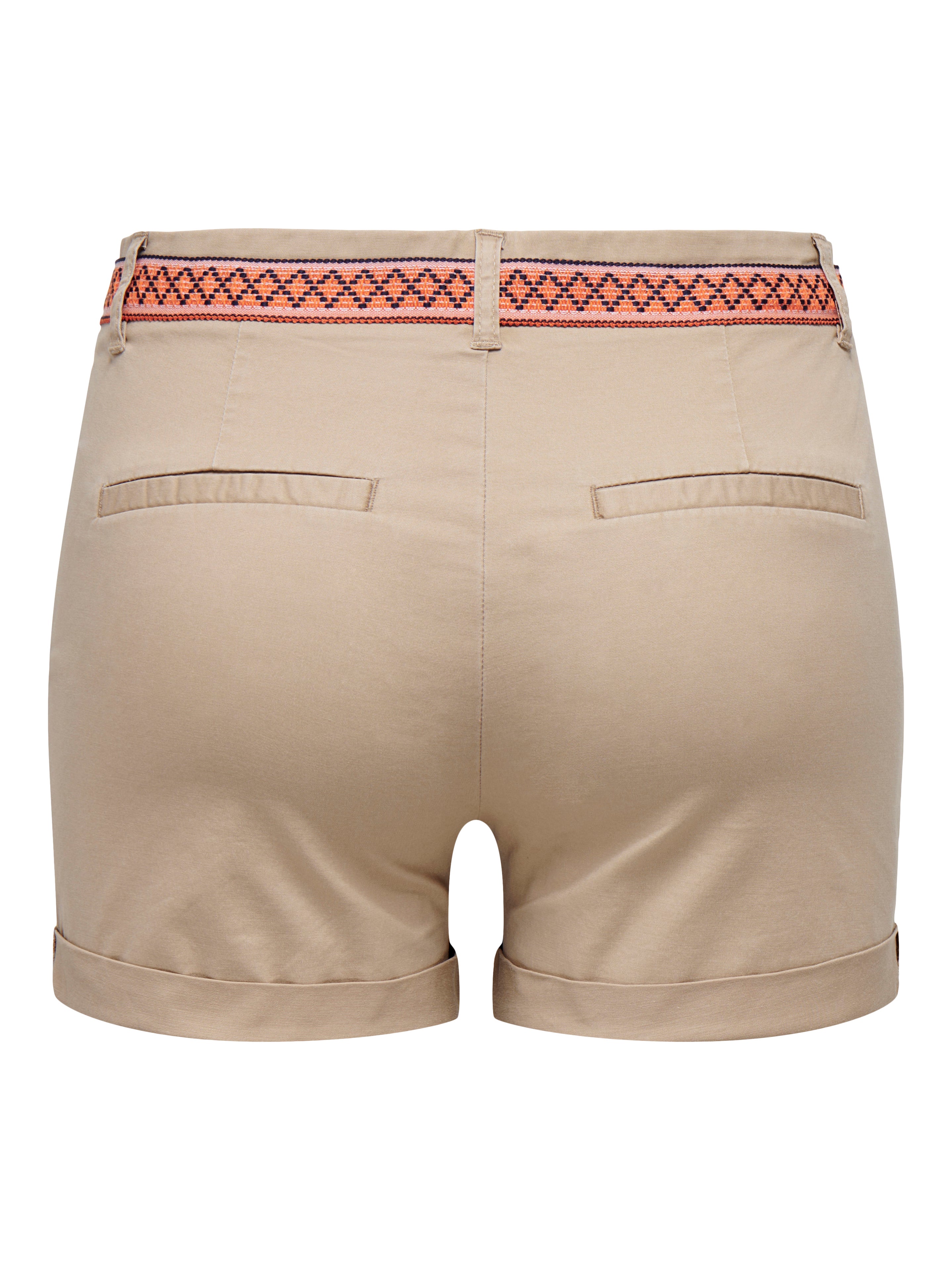 ONLGEORGIA Hohe Taille Normal geschnitten Shorts Cornstalk