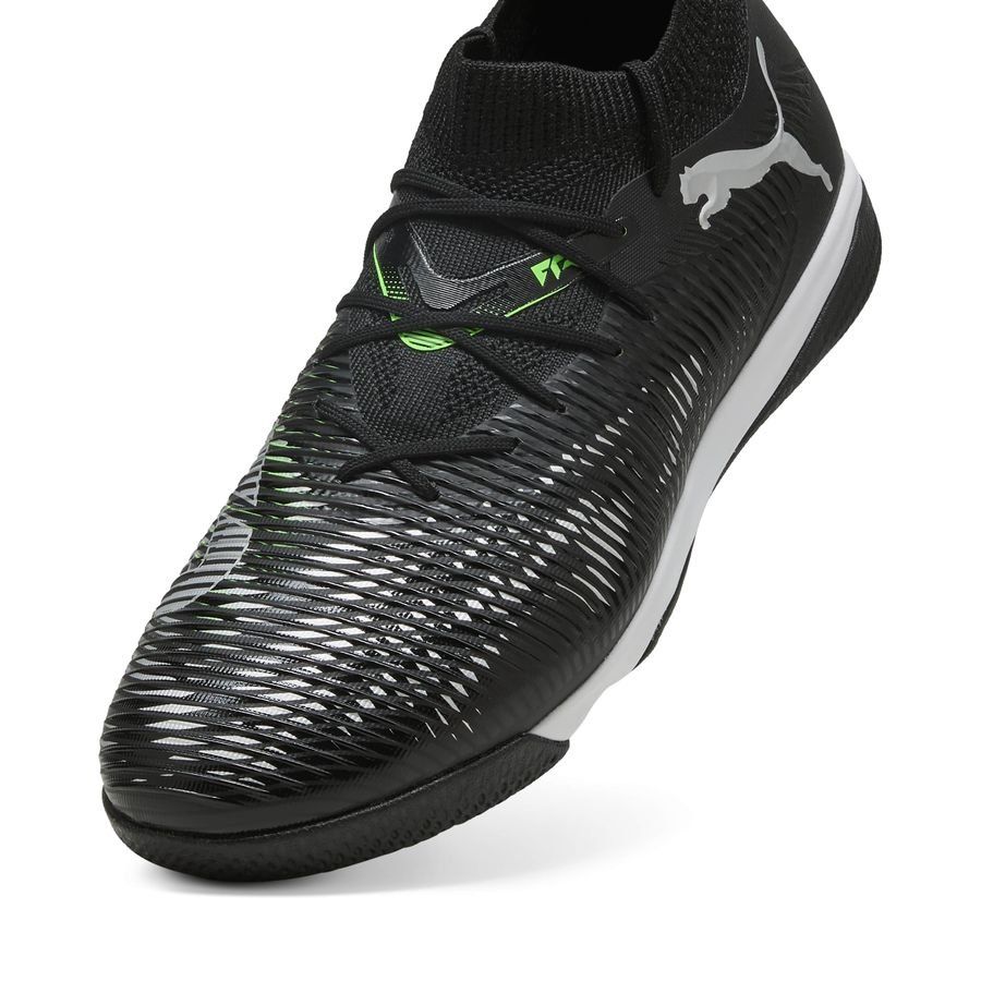 PUMA Future 8 Match IT Eclipse - Noir/Cool Light Gray/Vert