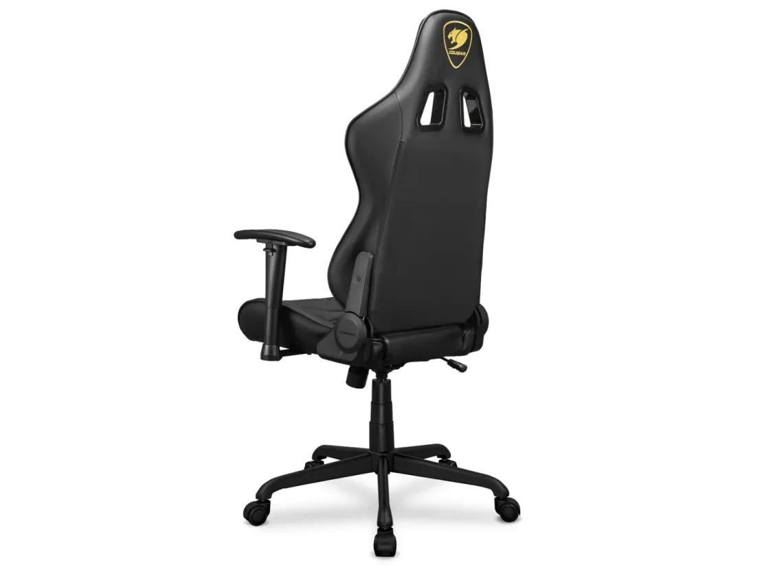 COUGAR Gaming Silla Armor Elite Royal, PC gamingstol, 120 kg, Polstret sæde, Polstret ryglæn, Sort, Stål