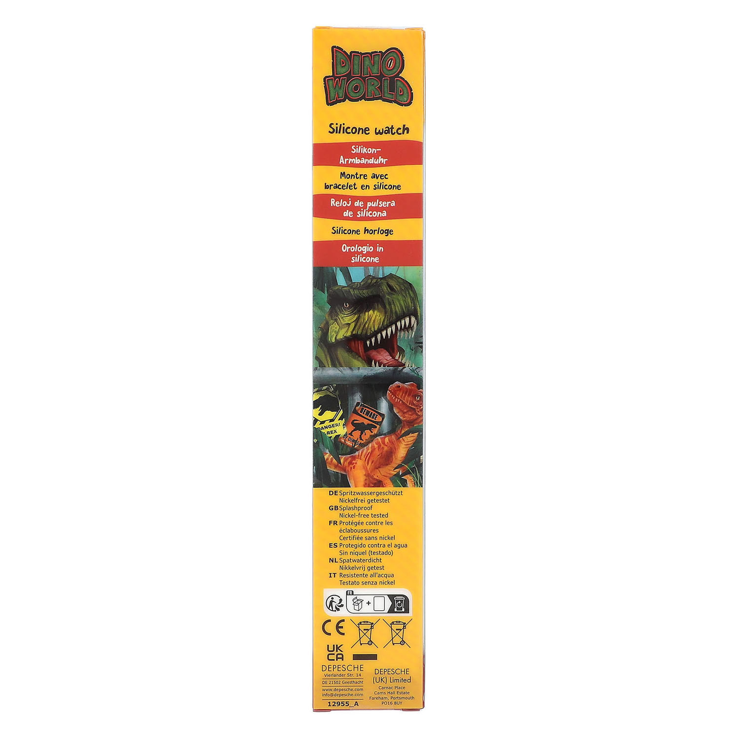 Dino World Horloge Blauw