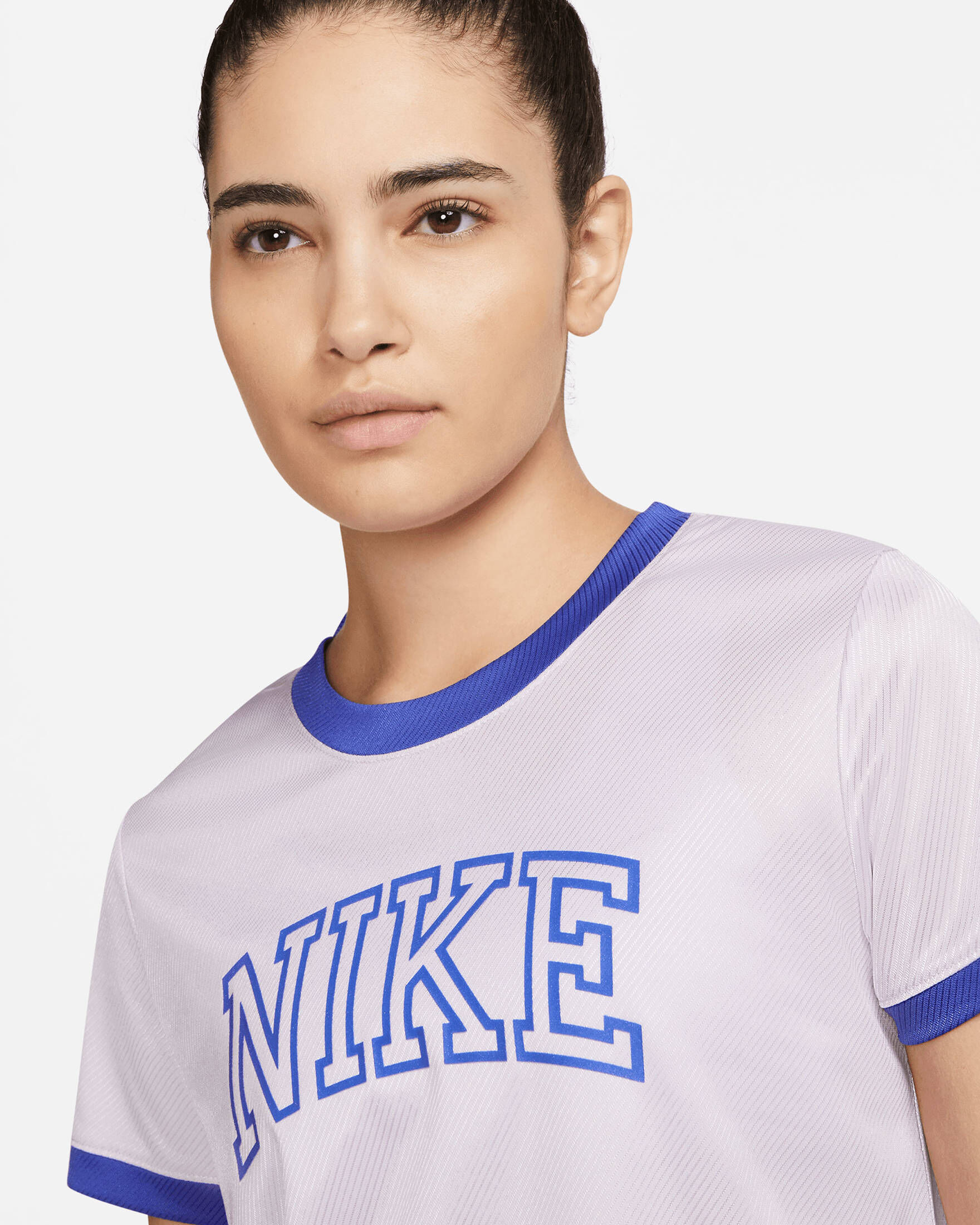 Nike| Damen Lauf-Shirt SWOOSH