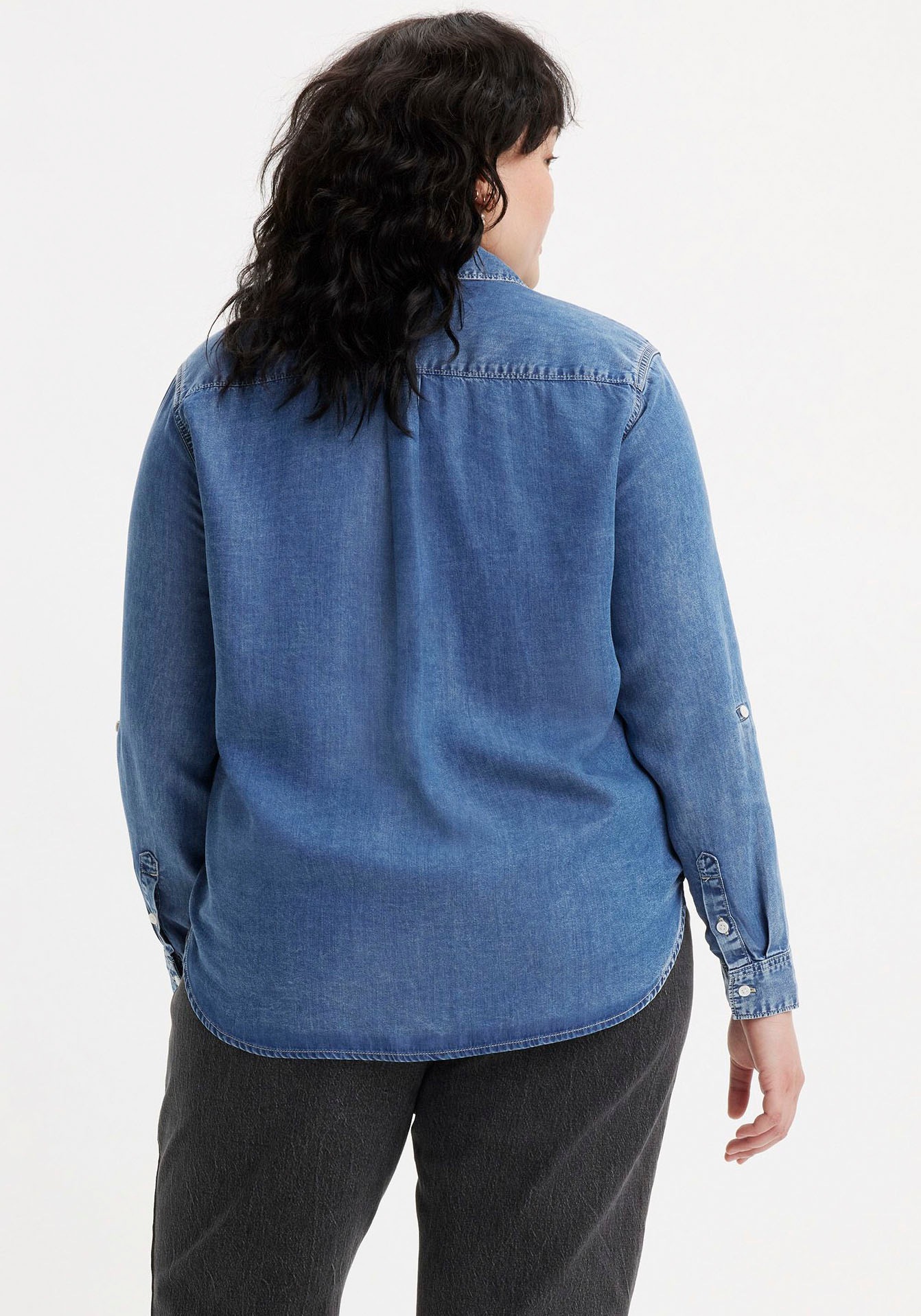 Levi's® Plus Jeansbluse »DOREEN UTILITY« mit Taschen