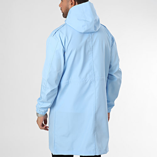 Coupe-Vent Long Bleu Clair