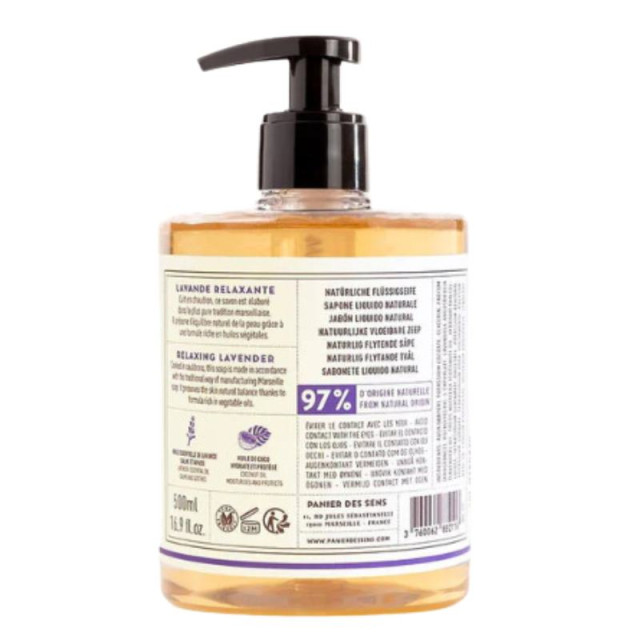 Savon Liquide de Marseille Lavande PANIER DES SENS