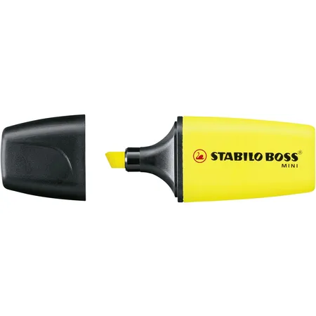 Textmarker - STABILO BOSS MINI - 5er Pack - mit 5 verschiedenen Farben