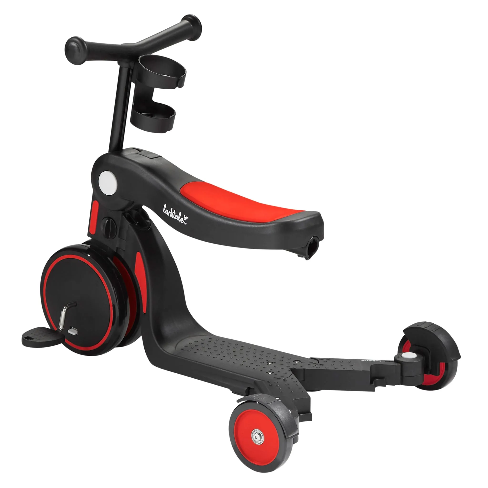 Larktale Trottinette 5 en 1 Scoobi™ - Rouge
