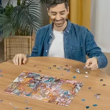Ravensburger - Puslespil - Student Days 500 brikker