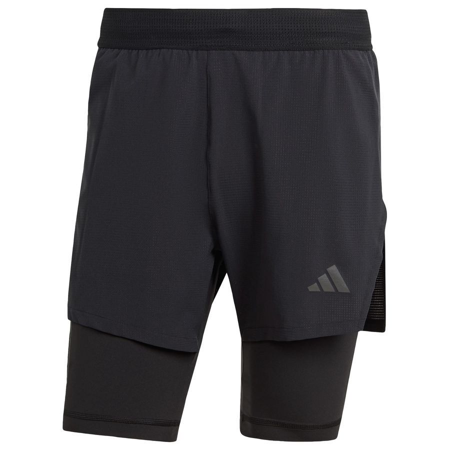 adidas Short d'Entraînement HIIT Elevated 2 EN 1 - Noir