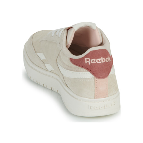 Reebok Classic - CLUB C DOUBLE REVENGE - Beige / Rouge