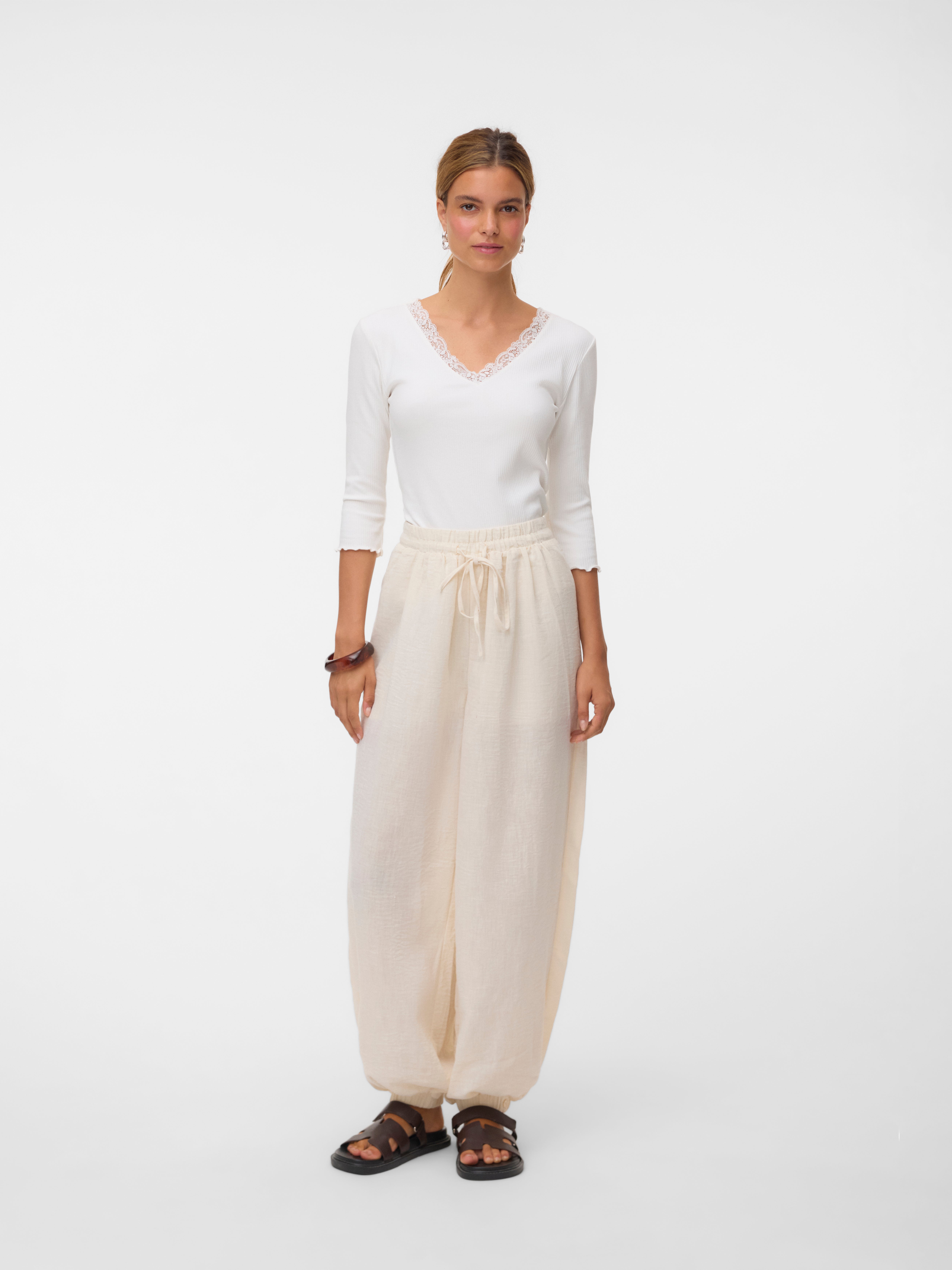 VMNORMA Mid waist Broek