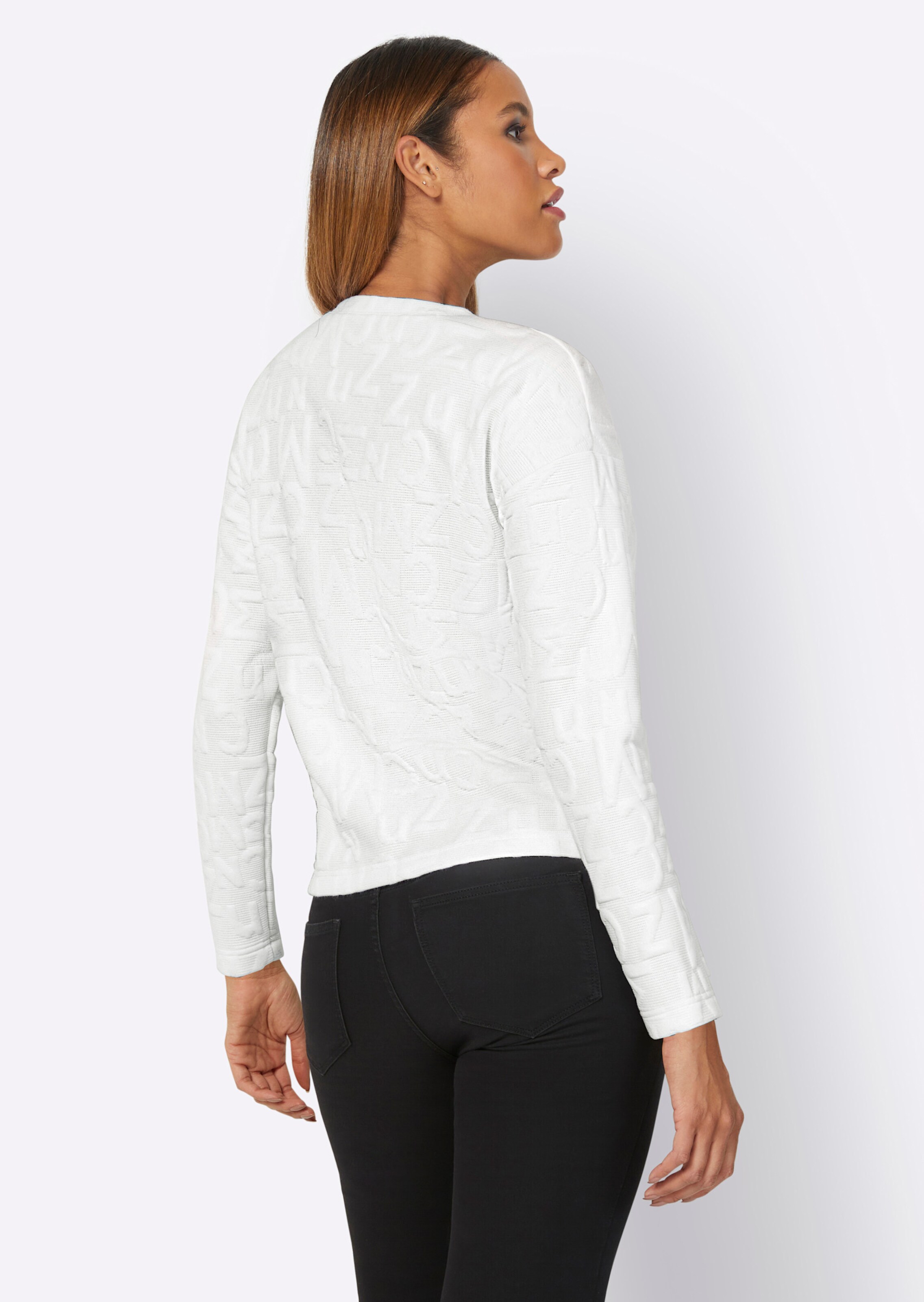 Shirt in ecru