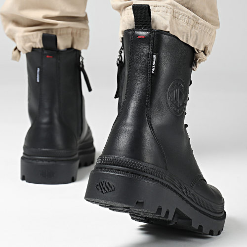 Boots Pallatrooper Off Leather 77972 Black Black