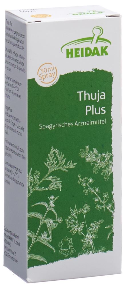 HEIDAK Thuja plus<br>30 ml, Flasche, Spray