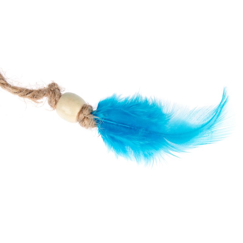 Lot de jouets TIAKI Petites balles en osier avec plumes